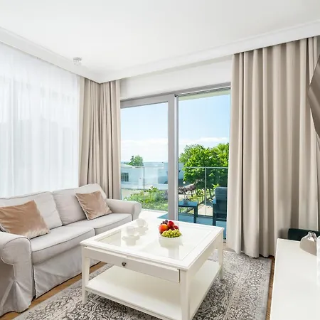 Opal Widok Na Morze W Balticus Promenada Gwiazd 公寓 米兹多洛杰